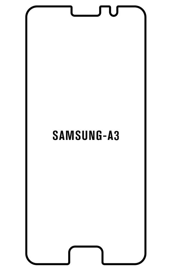 Film hydrogel Samsung Galaxy A3 2016 SM-A310 - Film écran anti-casse Hydrogel