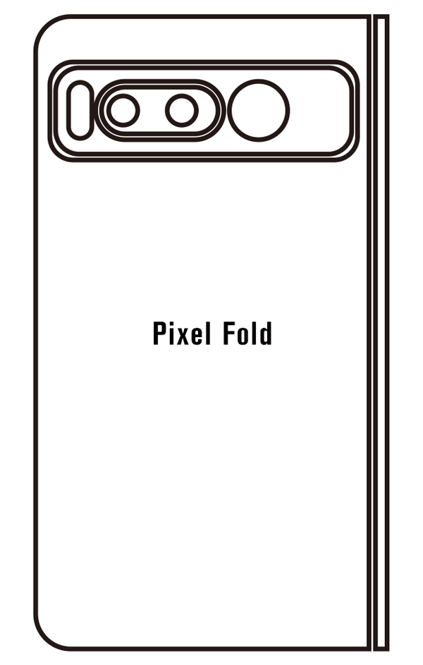 Film hydrogel pour écran Google Pixel Fold