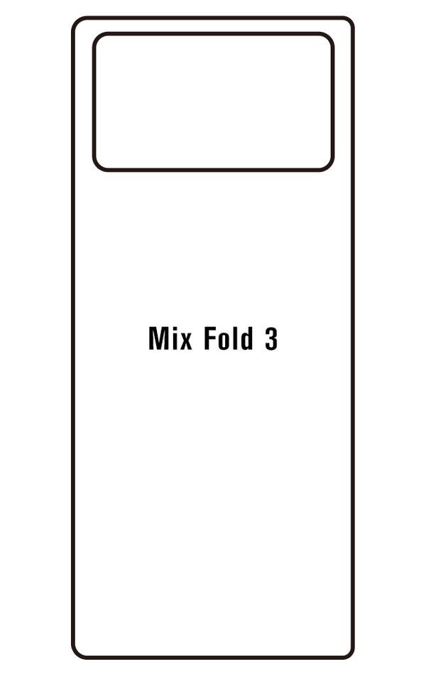 Film hydrogel pour Xiaomi Mi Mix Fold 3