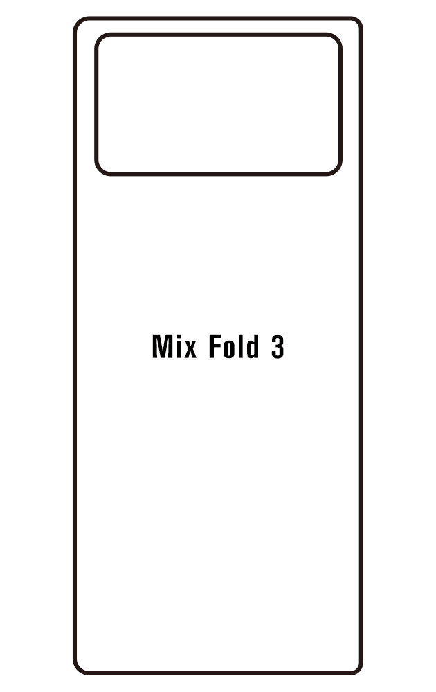 Film hydrogel pour Xiaomi Mi Mix Fold 3