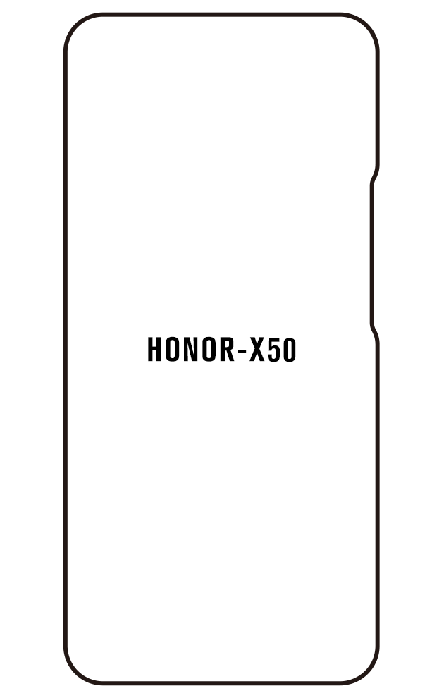 Film hydrogel pour écran Honor X50