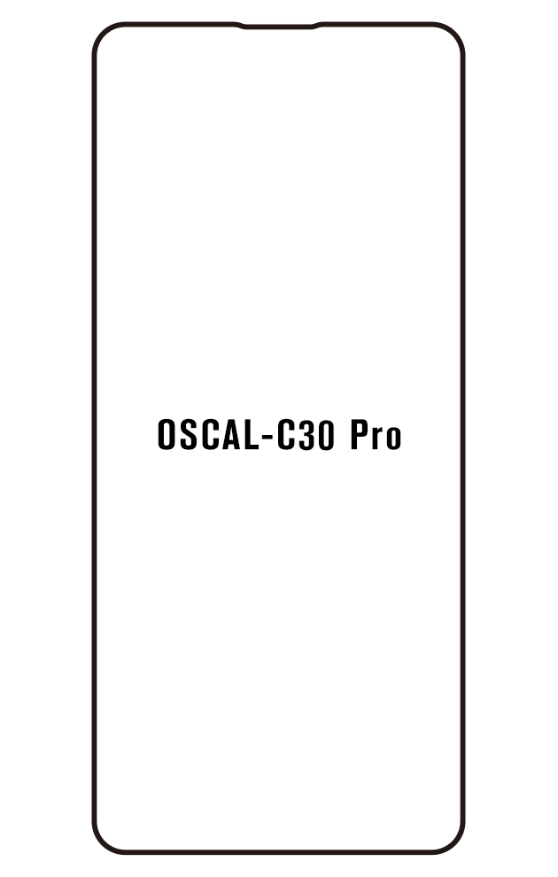 Film hydrogel pour écran Oscal C30 Pro
