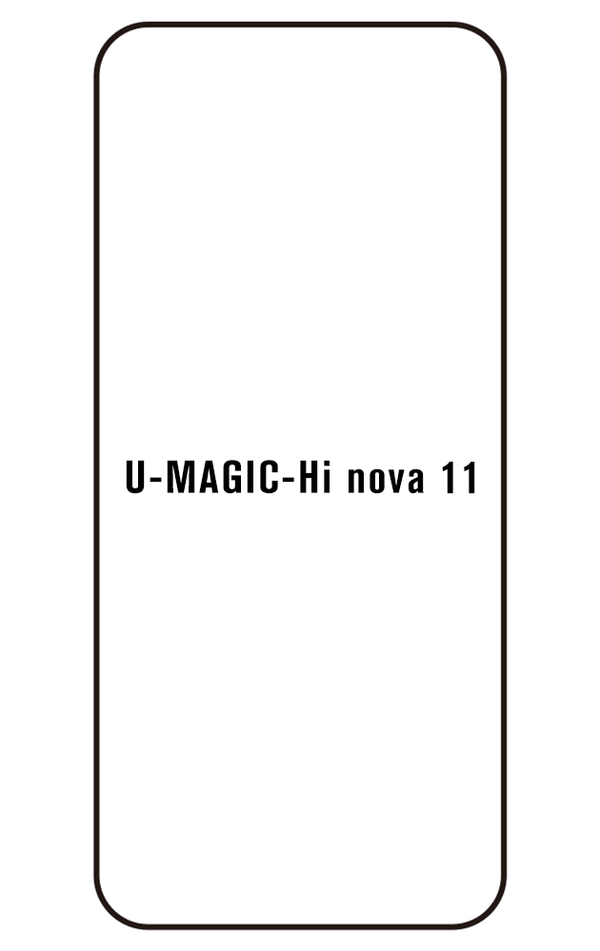 Film hydrogel pour écran U-MAGIC Hi nova 11