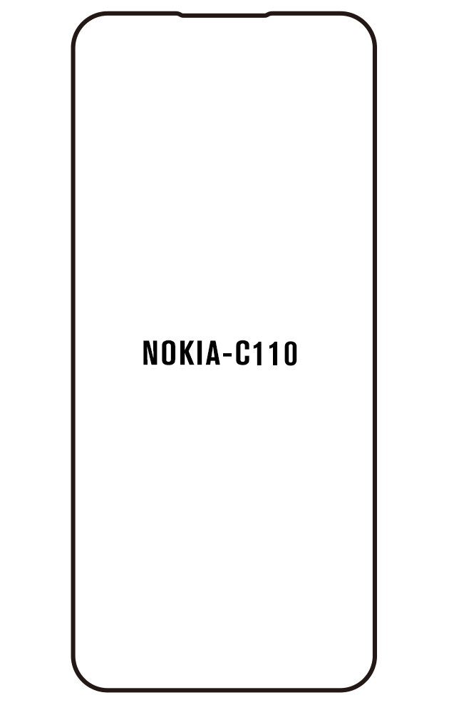 Film hydrogel pour Nokia C110