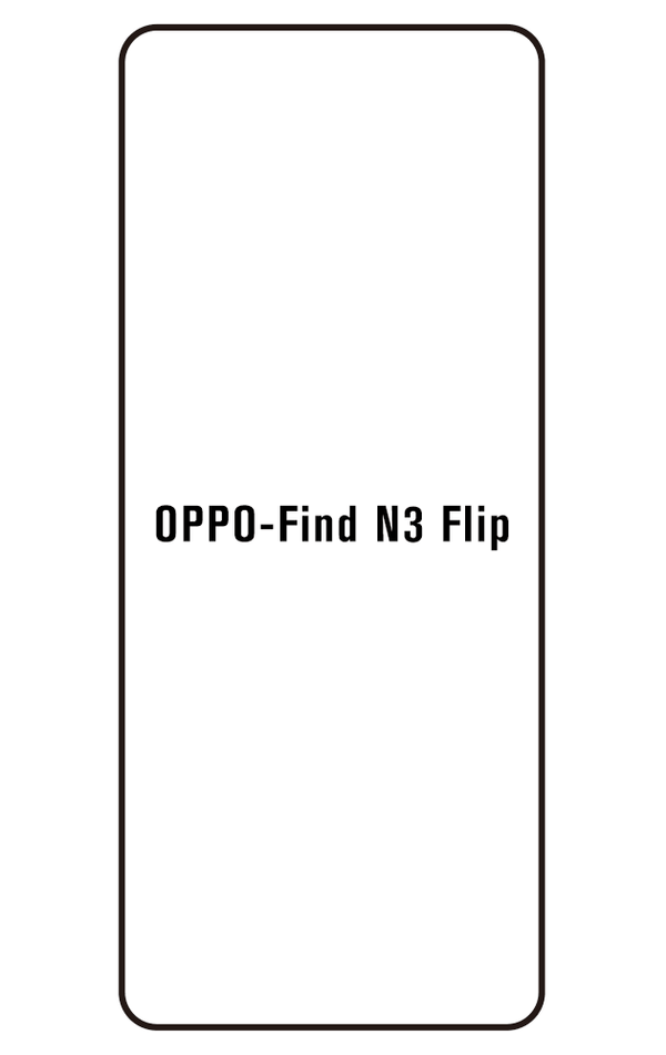 Film hydrogel pour écran Oppo Find N3 Flip