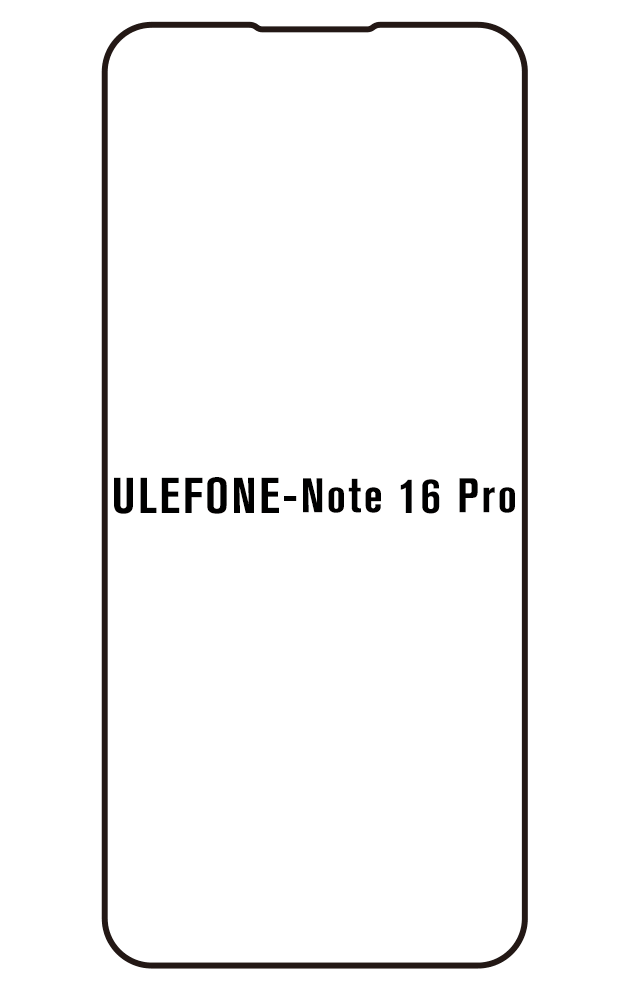 Film hydrogel pour écran Ulefone Note 16 Pro