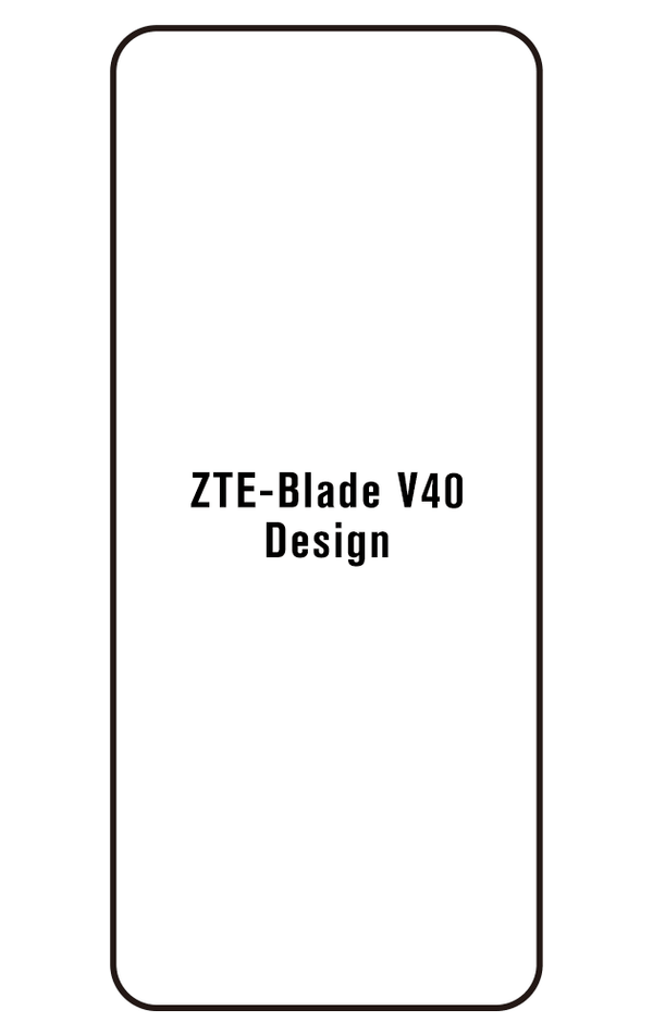 Film hydrogel pour écran Zte Blade V40 Design