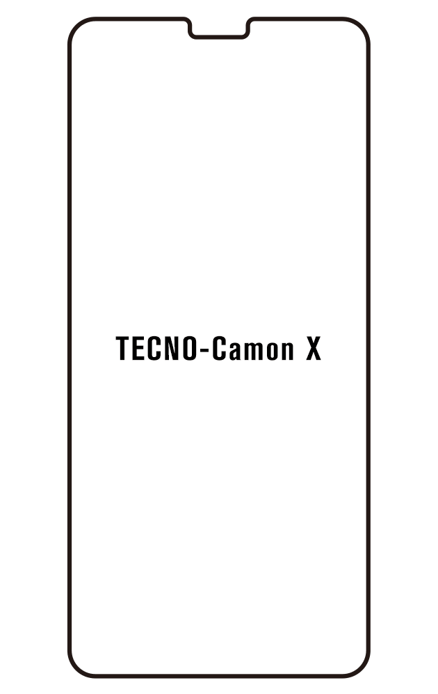 Film hydrogel pour écran Tecno Camon X