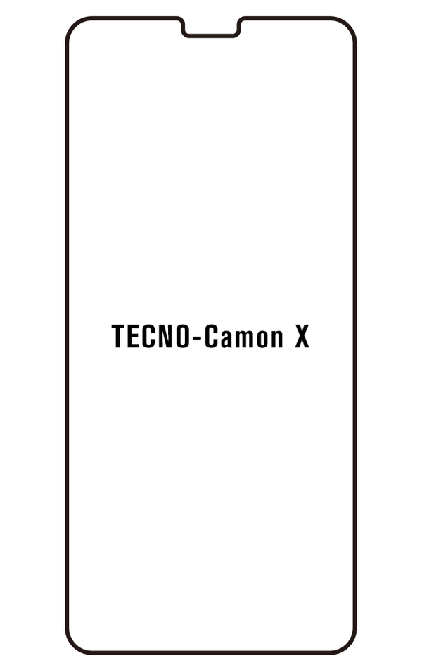 Film hydrogel pour écran Tecno Camon X