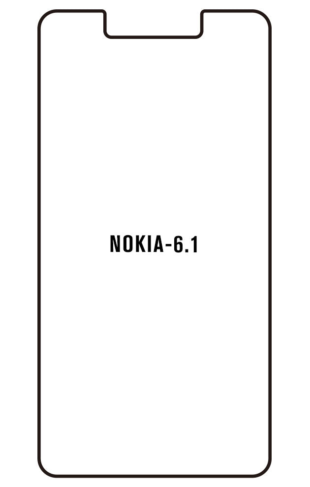 Film hydrogel pour écran Nokia 6.1 2018 TA-1043