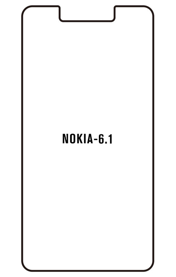 Film hydrogel pour écran Nokia 6.1 2018 TA-1043