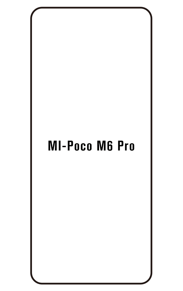 Film hydrogel pour écran Xiaomi Mi Poco M6 Pro