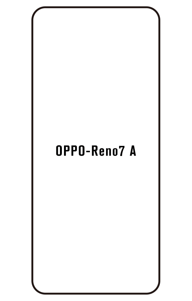 Film hydrogel pour écran Oppo Reno 7 A