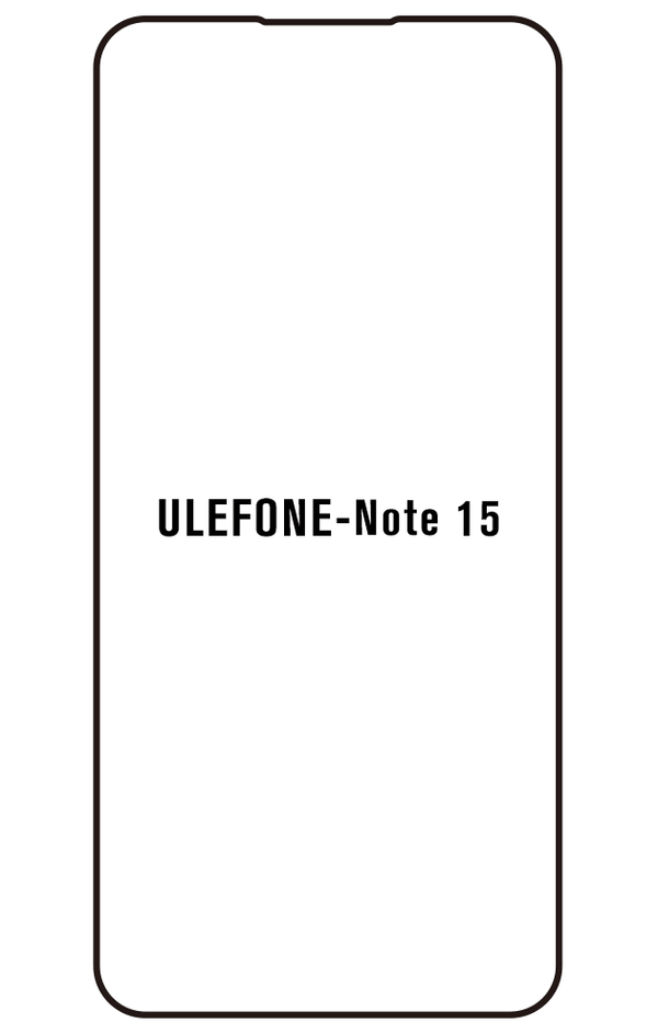 Film hydrogel pour écran Ulefone Note 15