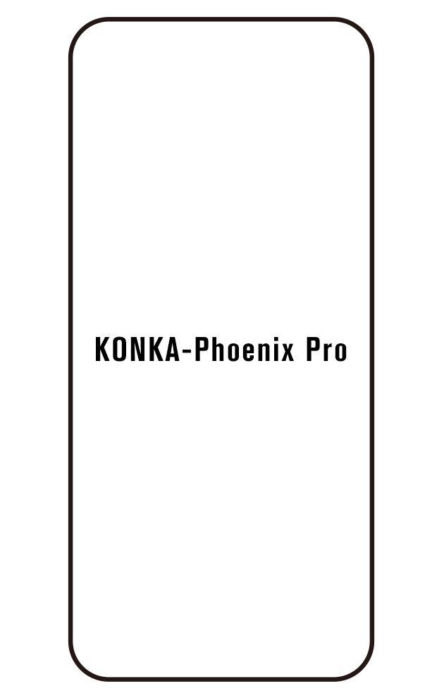 Film hydrogel pour écran Konka Phoenix Pro