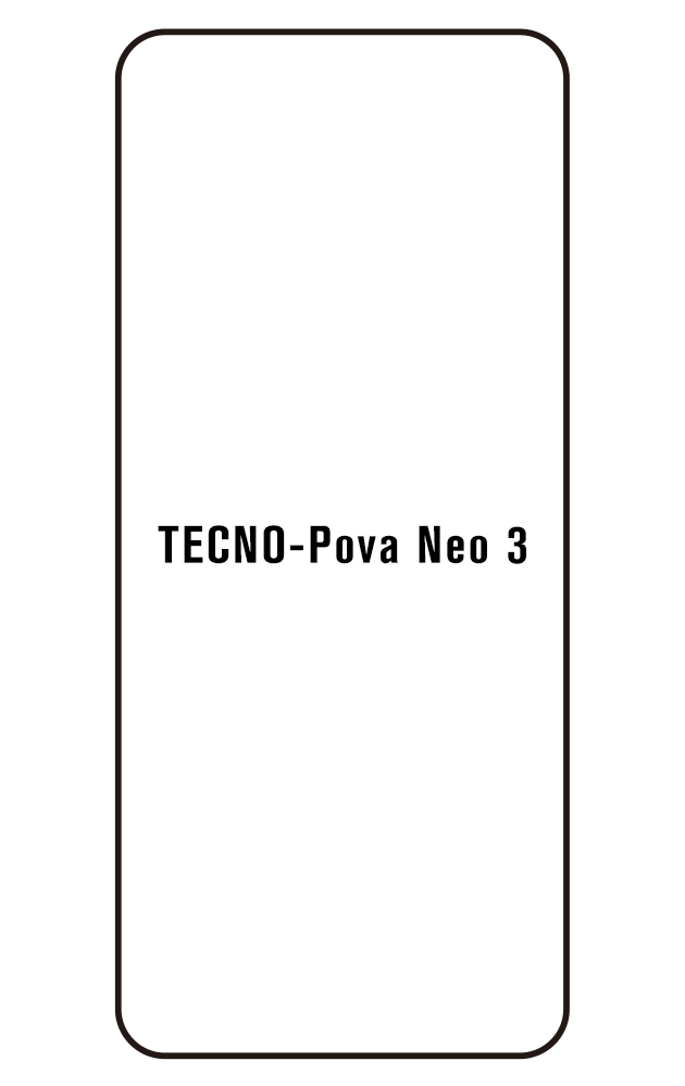 Film hydrogel pour écran Tecno Pova Neo 3
