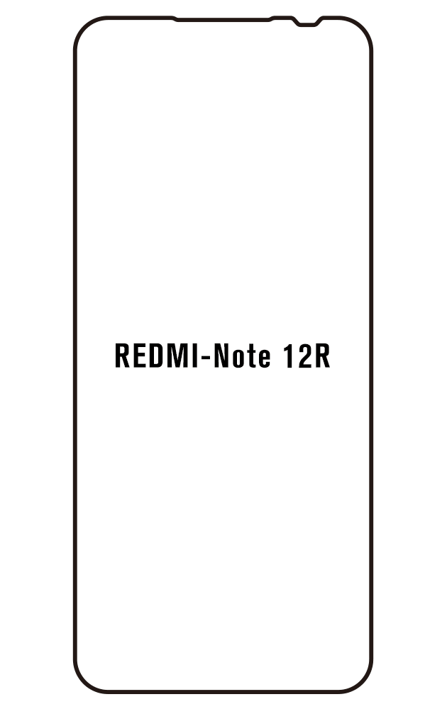 Film hydrogel pour écran Xiaomi Redmi Note 12R