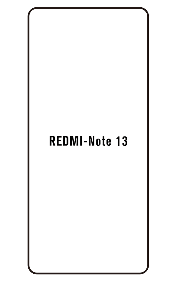 Film hydrogel pour écran Xiaomi Redmi Note 13 5G