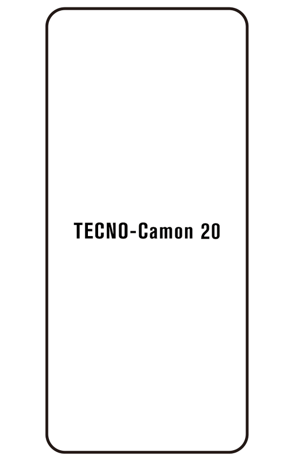 Film hydrogel pour écran Tecno Camon 20