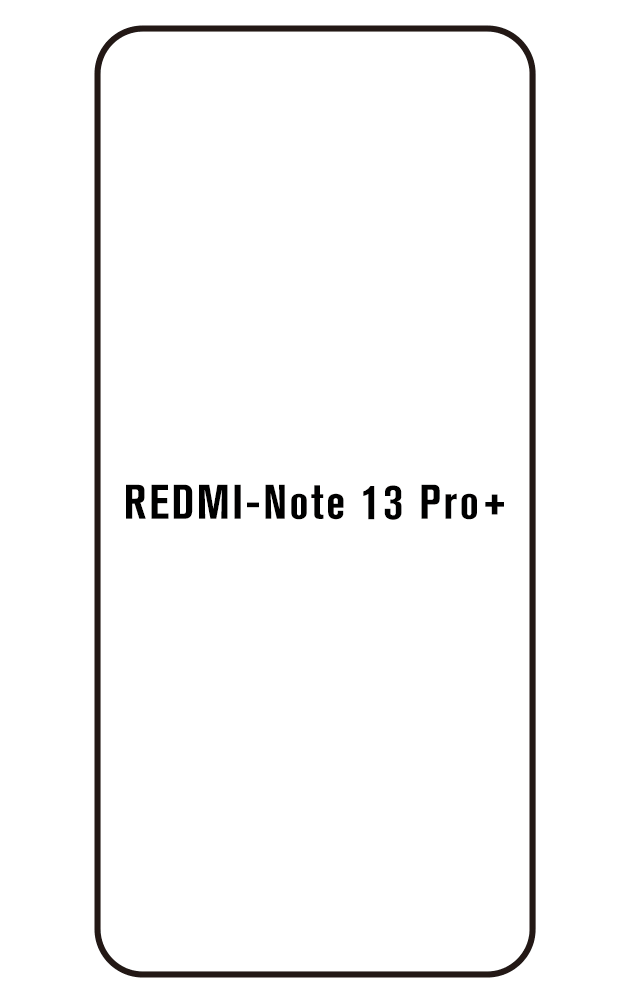 Film hydrogel pour Xiaomi Redmi Note 13 Pro +