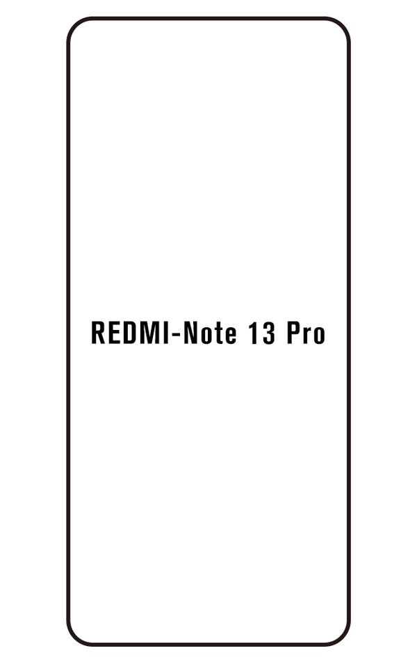 Film hydrogel pour écran Xiaomi Redmi Note 13 Pro