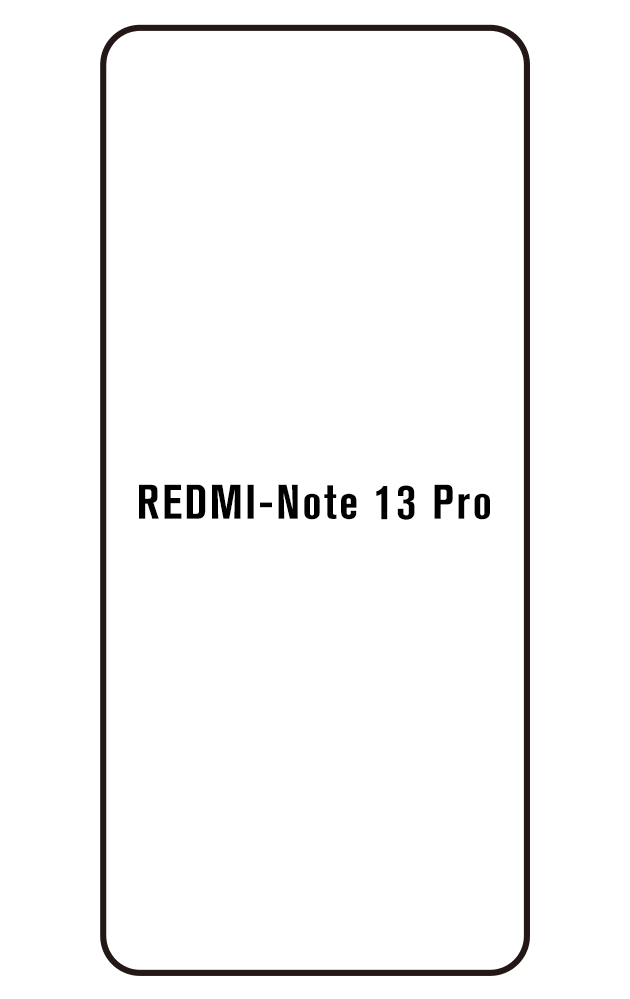 Film hydrogel pour écran Xiaomi Redmi Note 13 Pro