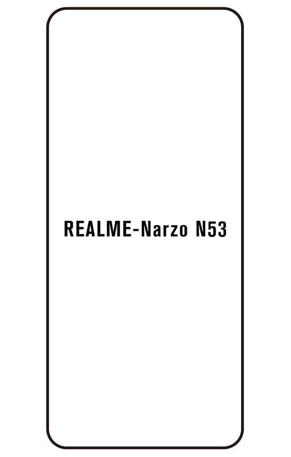 Film hydrogel pour Realme Narzo N53