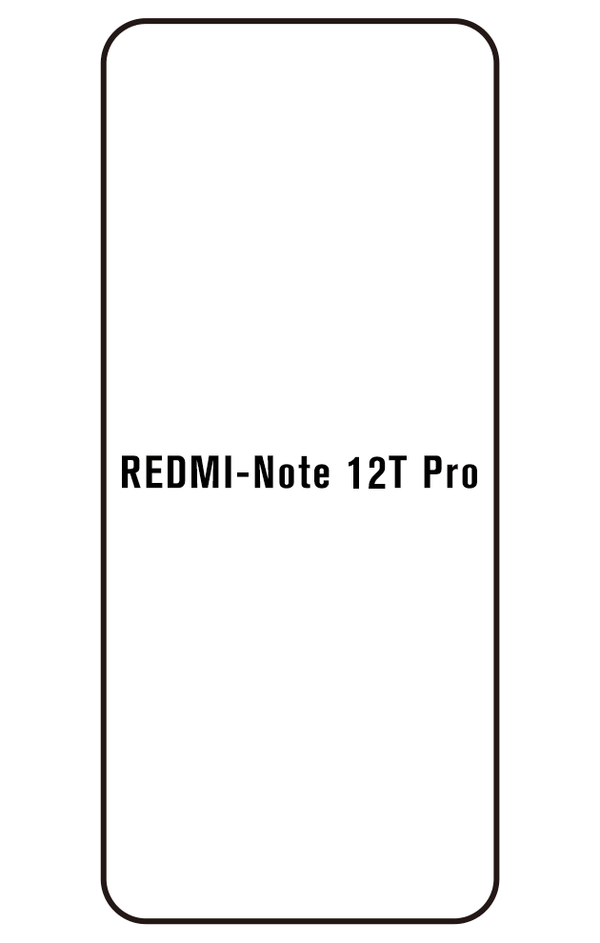 Film hydrogel pour écran Xiaomi Redmi Note 12T Pro