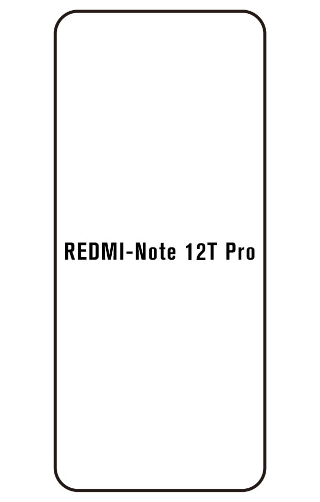 Film hydrogel pour écran Xiaomi Redmi Note 12T Pro