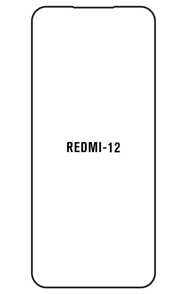 Film hydrogel pour Xiaomi Redmi 12 5G (Inde)
