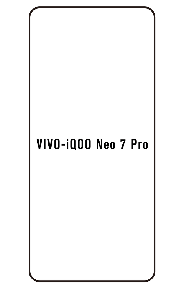 Film hydrogel pour écran Vivo Neo 7 Pro