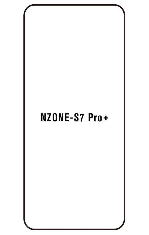 Chine Mobile NZONE S7 Pro + - Film protection écran Hydrogel