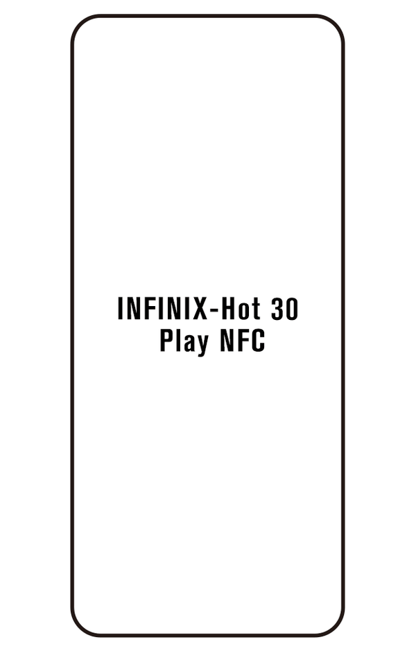 Film hydrogel pour écran Infinix Hot 30 Play NFC