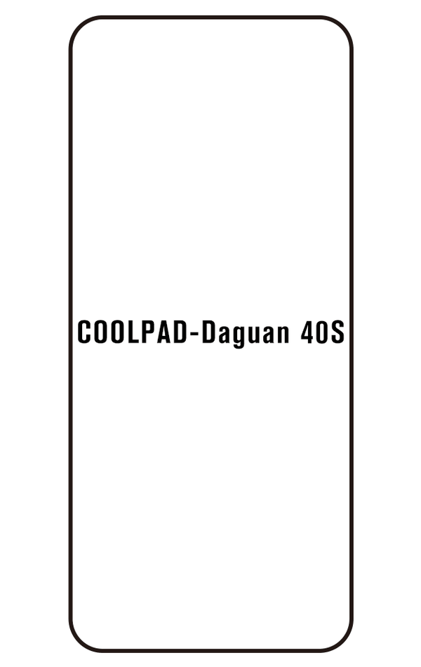 Film hydrogel pour Coolpad Daguan 40s