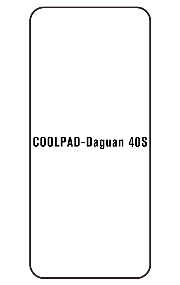Film hydrogel pour Coolpad Daguan 40s