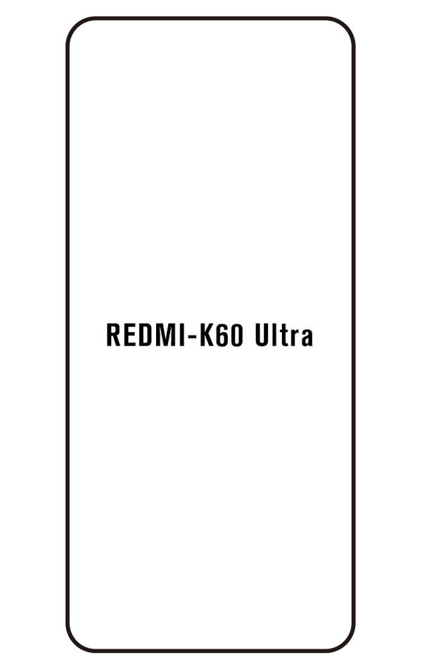 Film hydrogel pour écran Xiaomi Redmi K60 Ultra