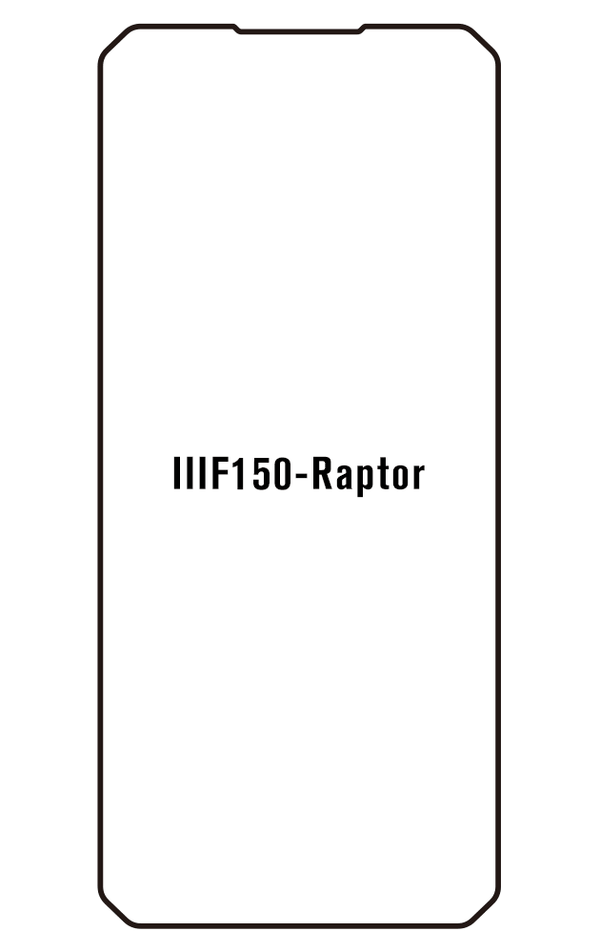 Film hydrogel pour IIIF150 Raptor