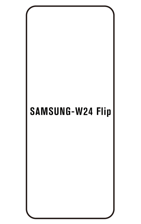 Film hydrogel pour Samsung Galaxy Galaxy W24 Flip