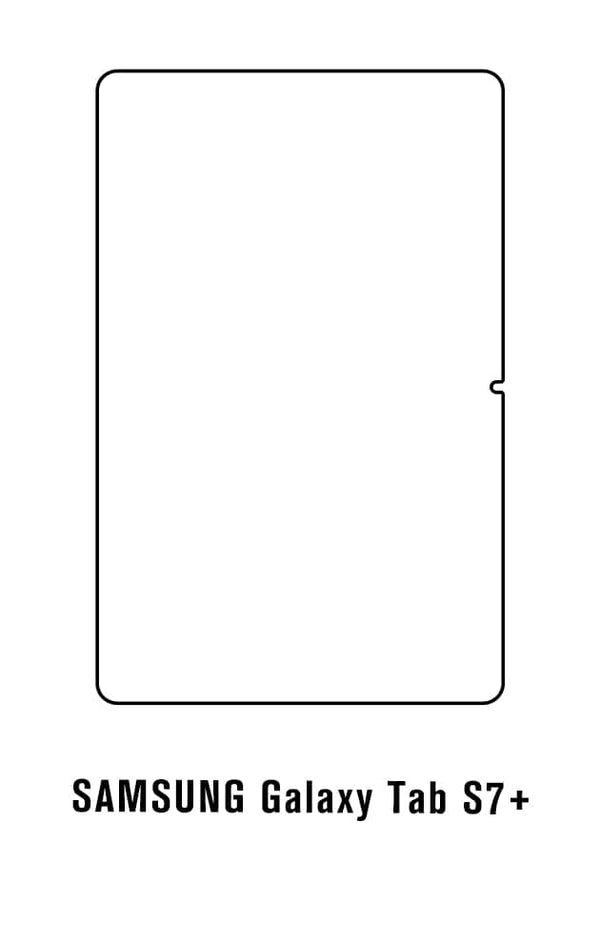 Samsung Galaxy Tab S7+ 12.4 - Film écran anti-casse Hydrogel
