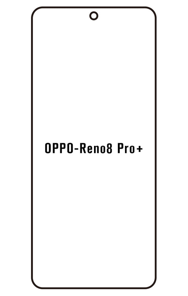 Oppo Reno 8 Pro + - Anti-breakage Hydrogel screen film