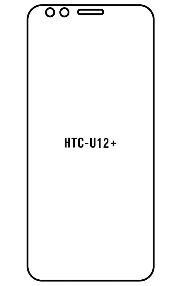Htc U12 + - Hydrogel anti-breakage screen film