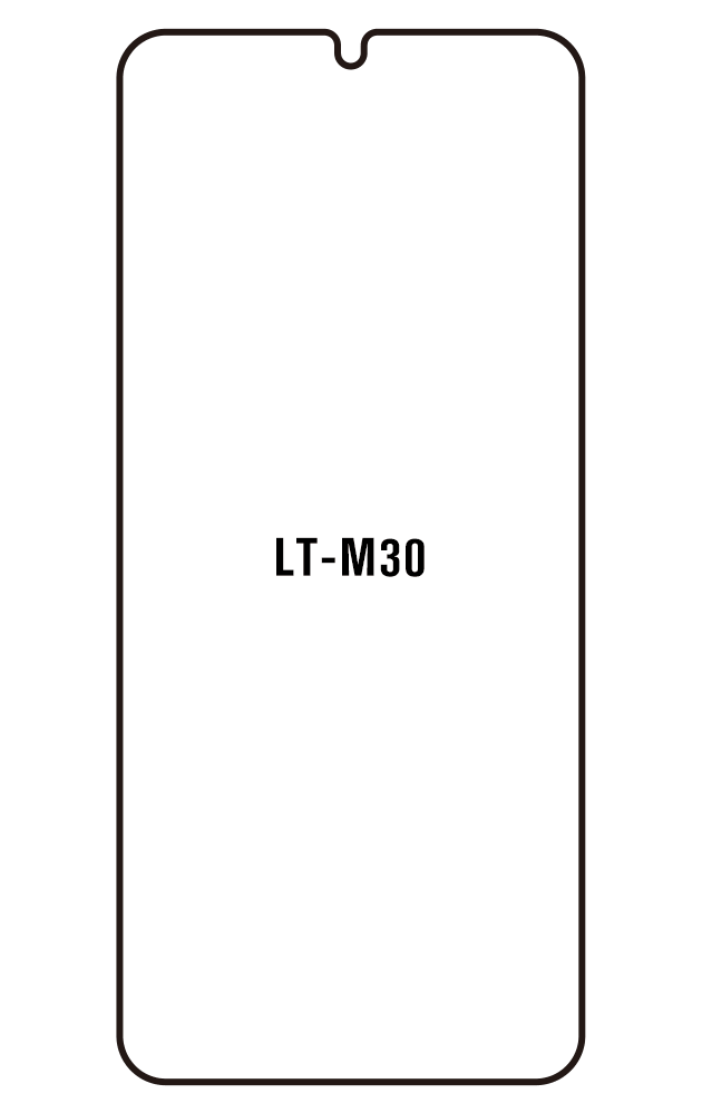 Film hydrogel pour LT Mobile M30