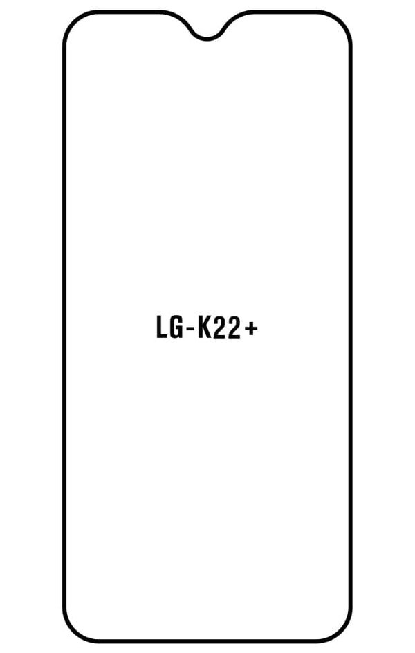 LG K22 + - k22 plus - Hydrogel anti-breakage screen film