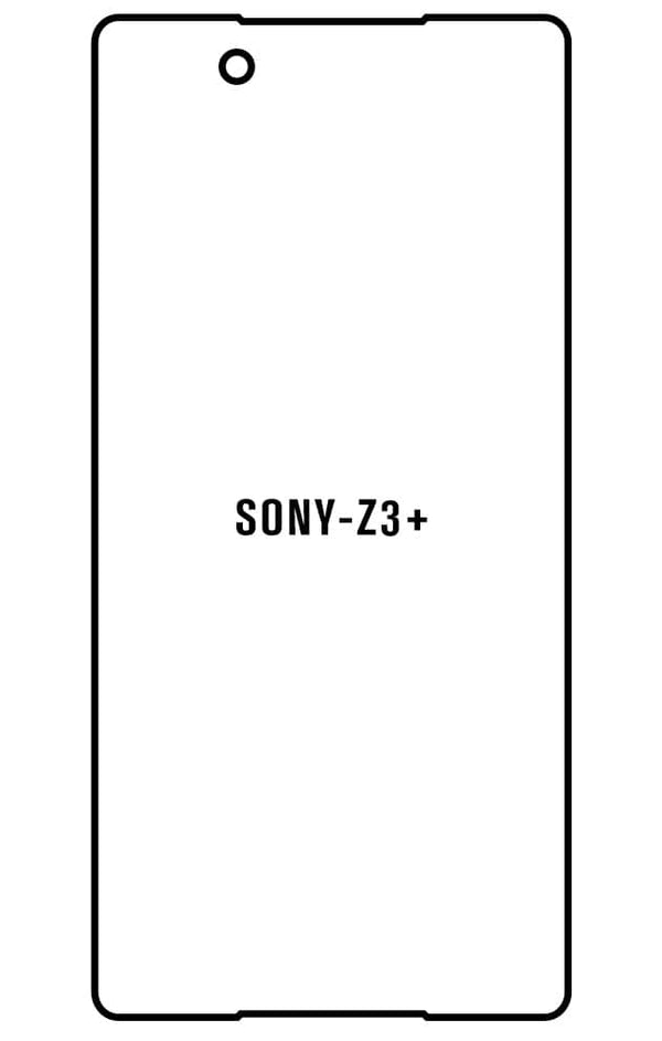 Sony Z4 - Z3+ - Hydrogel anti-breakage screen film
