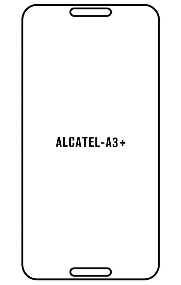 Alcatel A3+ - Hydrogel anti-breakage screen film