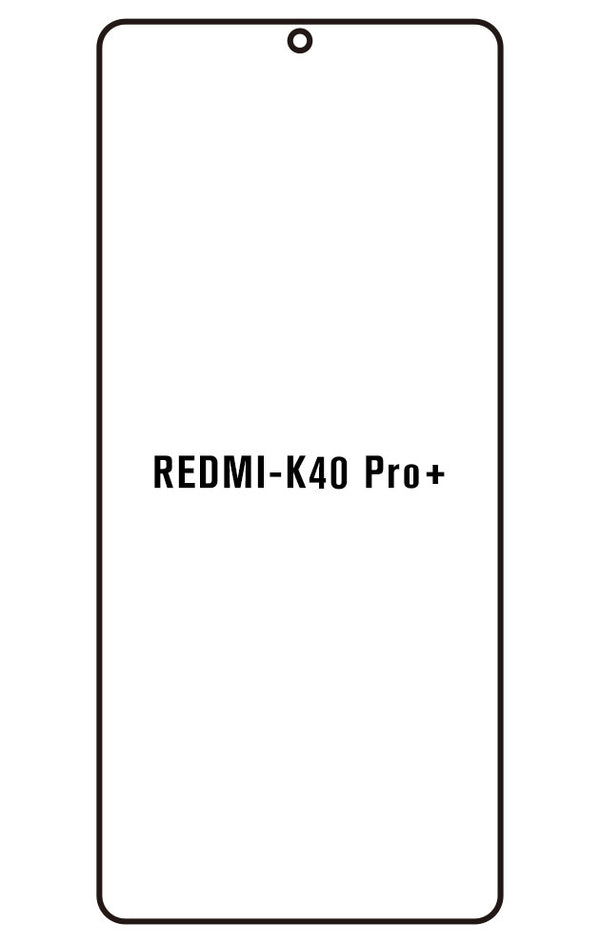 Xiaomi Redmi K40 Pro + - Film protection écran Hydrogel
