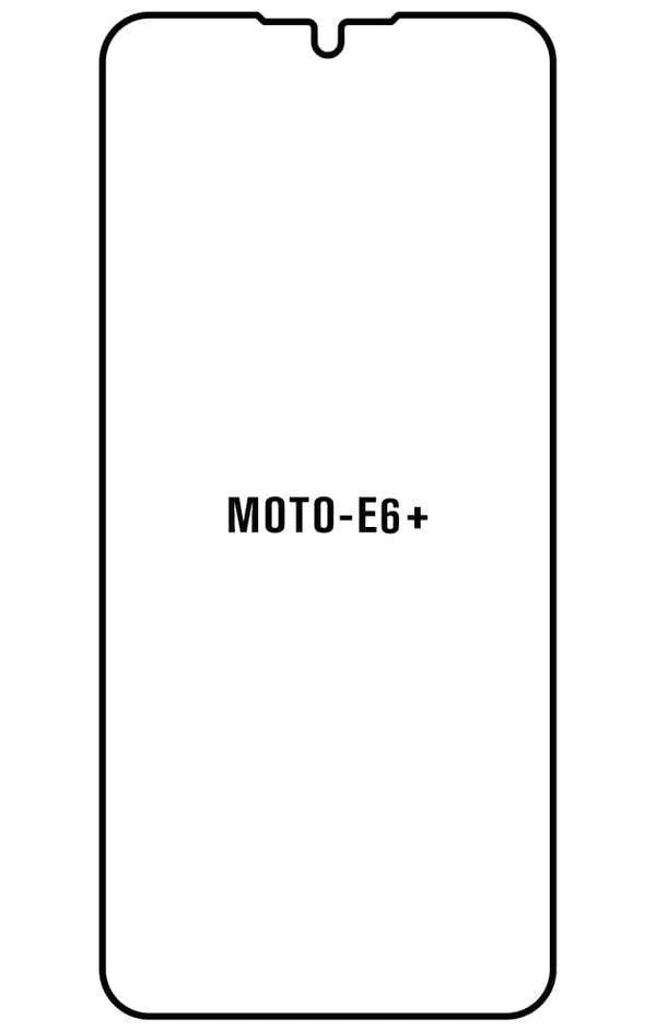Motorola E6+ - E6 Plus - Film protection écran Hydrogel