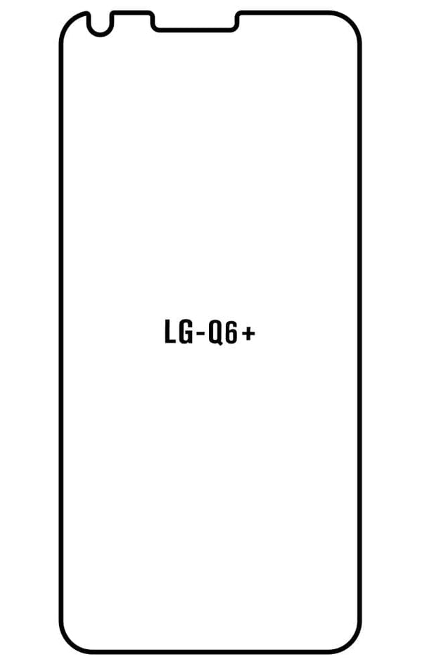 LG Q6 + - Hydrogel anti-breakage screen film
