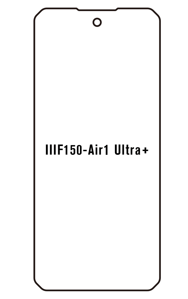 Film hydrogel pour écran IIIF150 Air1 Ultra+