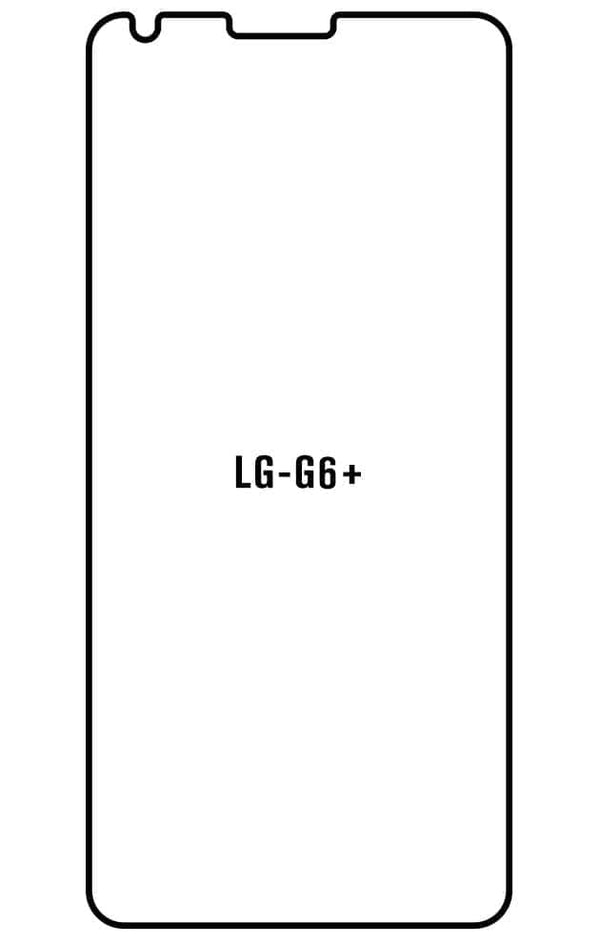 LG G6 + - Hydrogel anti-breakage screen film